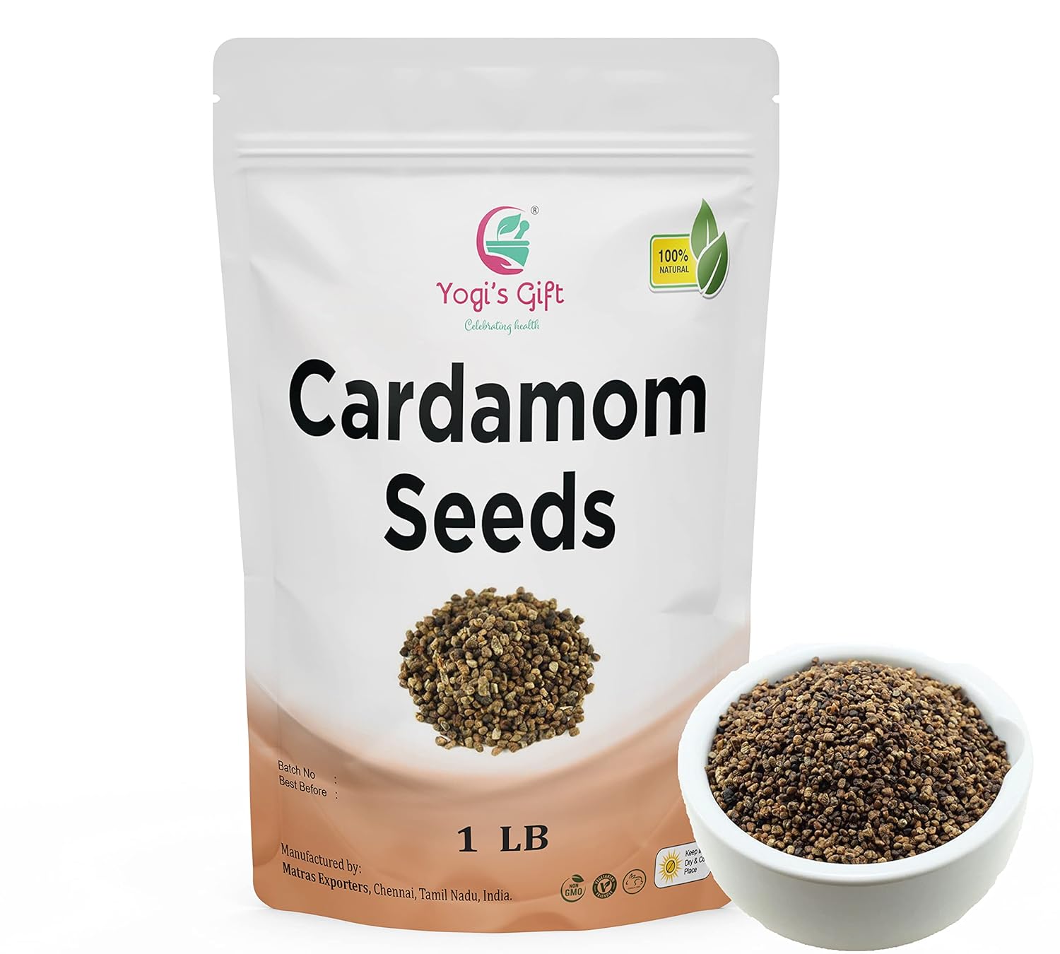 Decorticated Cardamom Seeds Bulk Pack for Flavorful Beverages