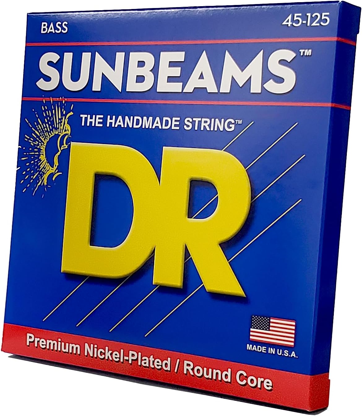 DR Strings Sunbeam - Smooth Nickel Plated Bass Set