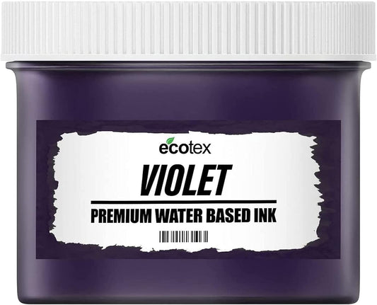 Ecotex Screen Printing Violet Fabric Ink - Water Based 128oz