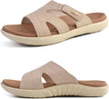 Womens Fashion Orthotic Slides with Arch Support - Lightweight Comfort