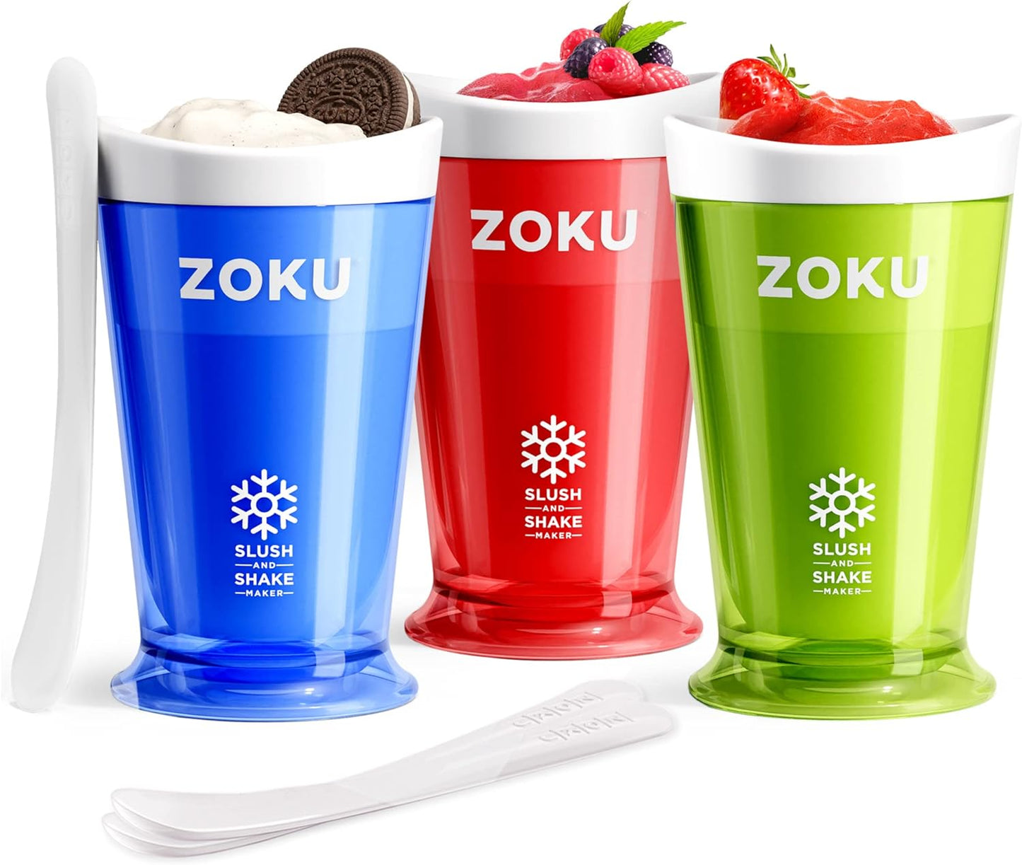 ZOKU Slushy Cup Trio - Instant Homemade Slushies!