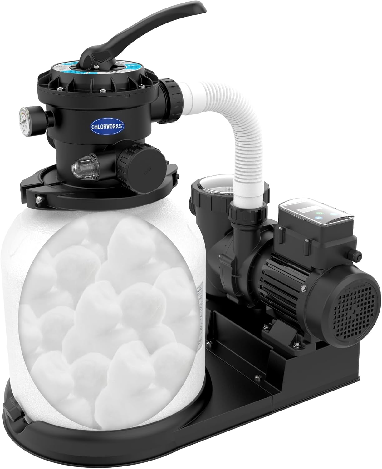 3036GPH Sand Filter Pump for Above Ground Pools with Timer