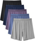 Mens Modal Boxer Shorts Pack - Ultra Soft Loose Breathable Boxers