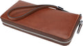 Lavemi Women's RFID Blocking Leather Wallet Phone Holder Clutch