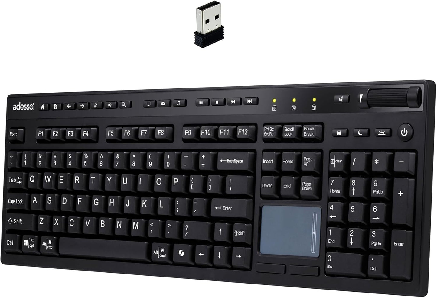 Adesso Wireless Keyboard: MacOs Compatible!
