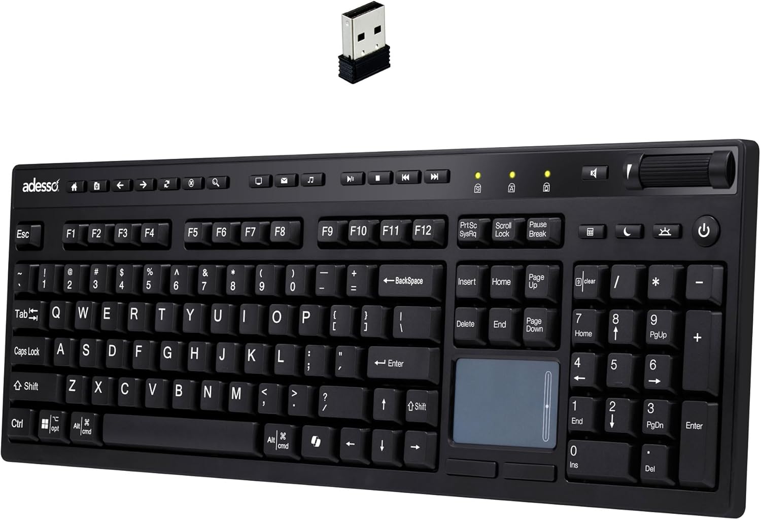 Adesso Wireless Keyboard: MacOs Compatible!