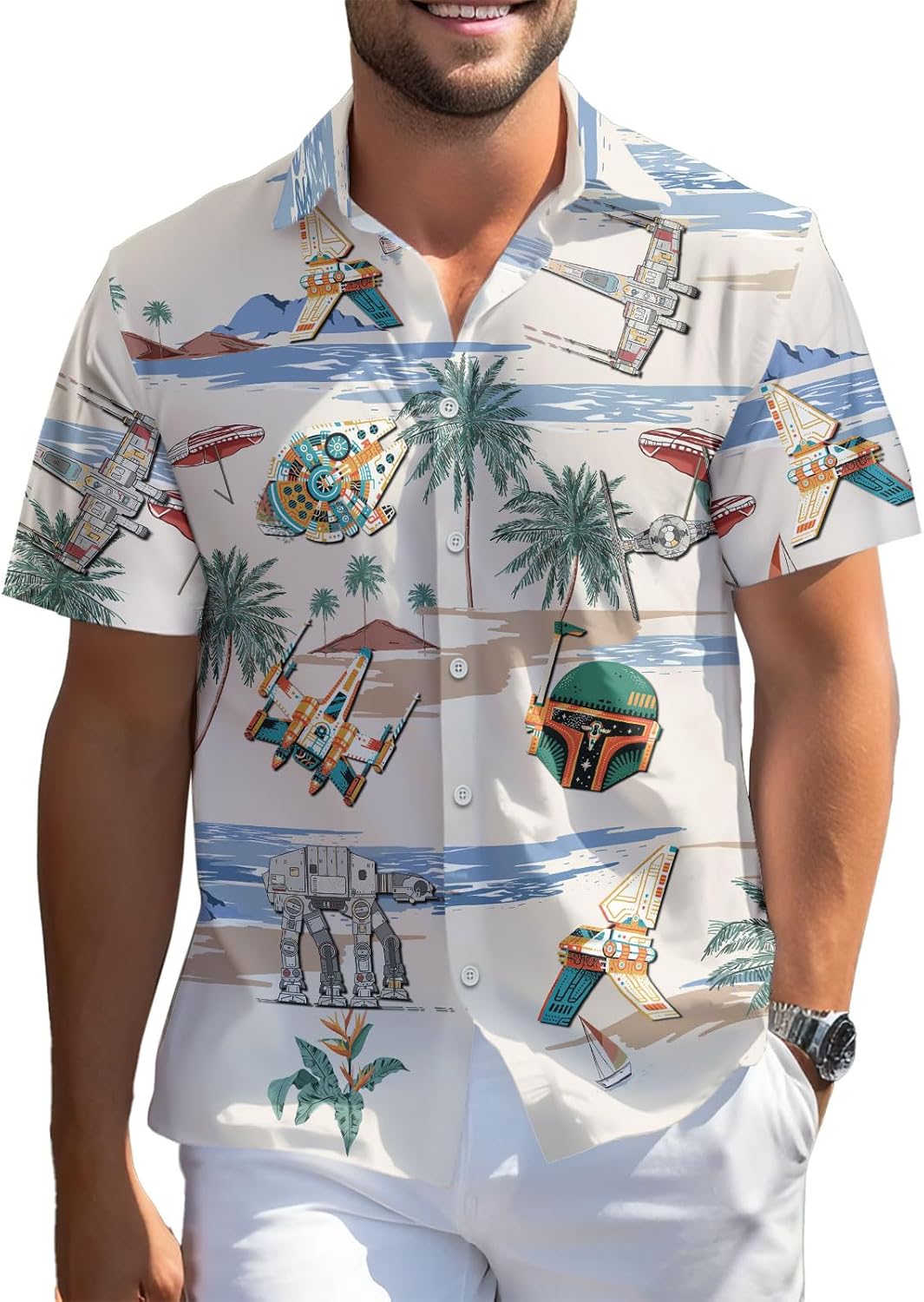 99TIMORO Wars Movie Hawaiian Shirt for Trendy Style Lovers
