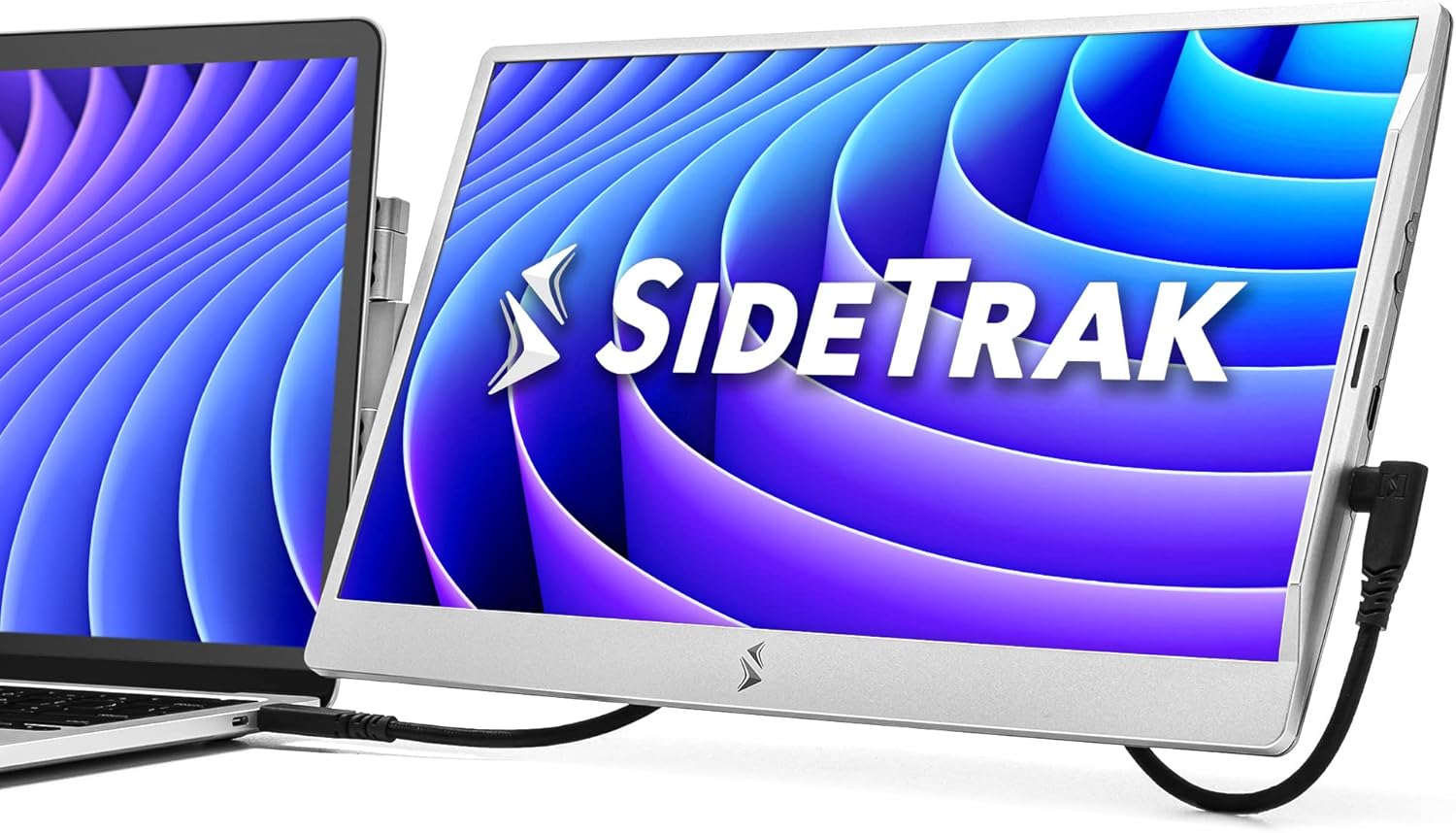 SideTrak 14in Attachable Portable Laptop Monitor for Dual Screen