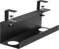 ZhiYo XL Cable Management Tray - No Drill, Under Desk Organizer