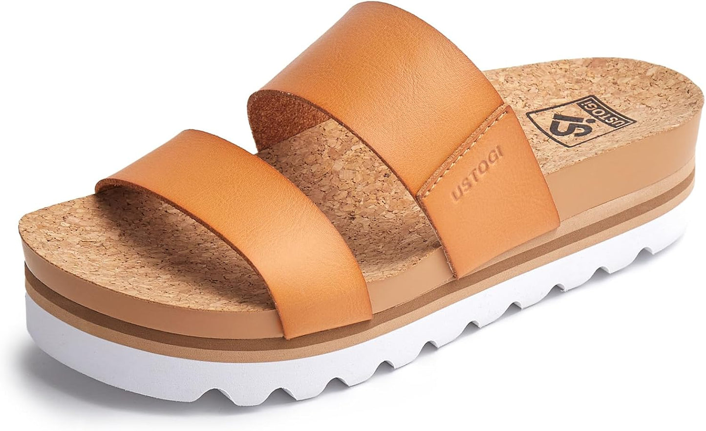 Flatform Platform Sandals for Women with Arch Support and Style