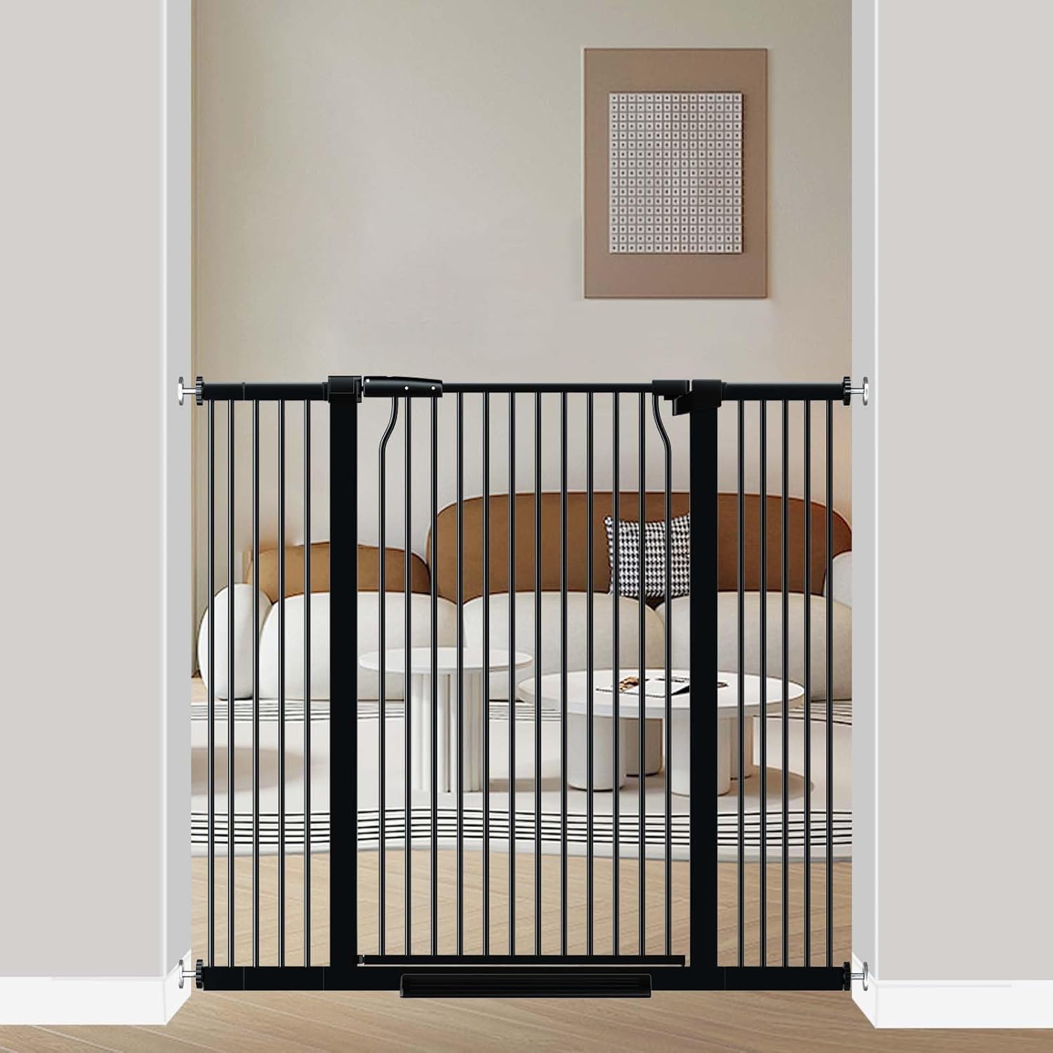40.5 Extra Tall Baby Gate for Doorways and Pet Safety