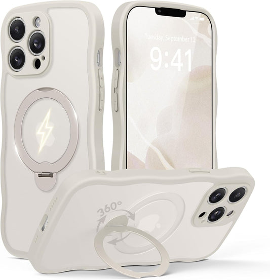 GolbinBox iPhone 13 Pro Case with 360 Magnetic Stand