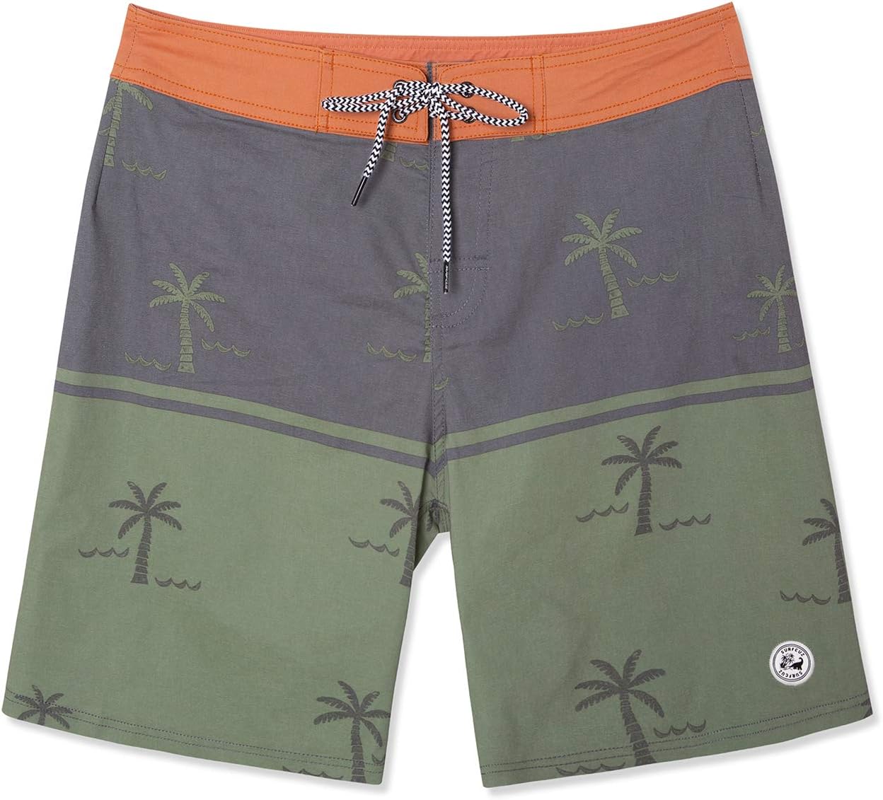 SURF CUZ Men's Vintage Cruzer Stretch Boardshorts for Active Fun
