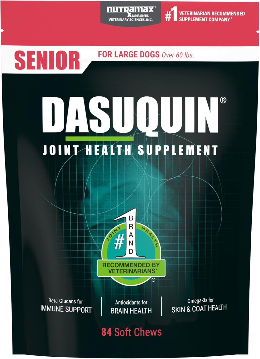 Nutramax Dasuquin Joint Health Supplement for Large Senior Dogs