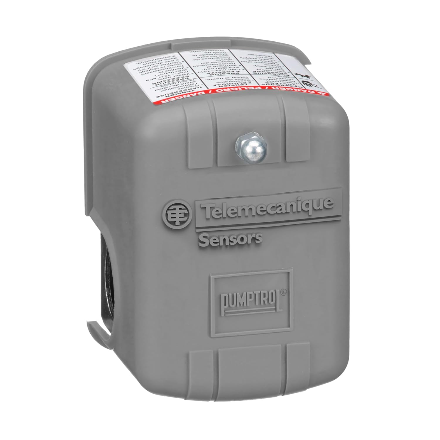 Telemecanique NEMA 1 Air-Pump Pressure Switch: 40-60 psi Setting