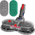 Jajadeal Electric Mop for Dyson Vacuums, 12 Pads Included