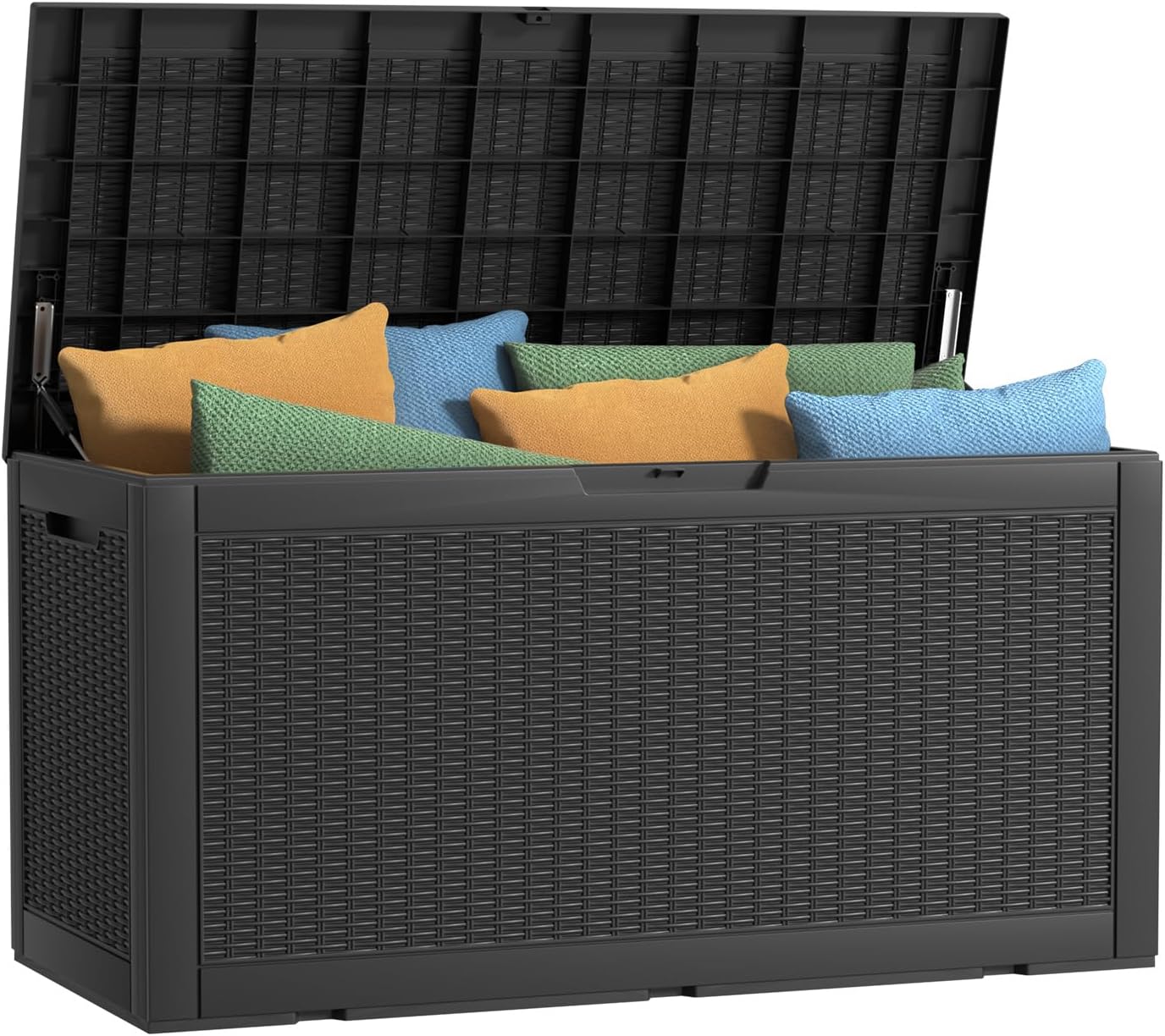 100 Gallon Outdoor Deck Box for Storage and Patio Furniture