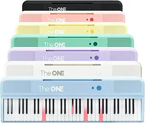 The ONE Smart Keyboard COLOR 61 Keys Piano Keyboard with LED Lights