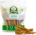 Lucky Premium Treats Peanut Butter Basted Rawhide for Small Dogs