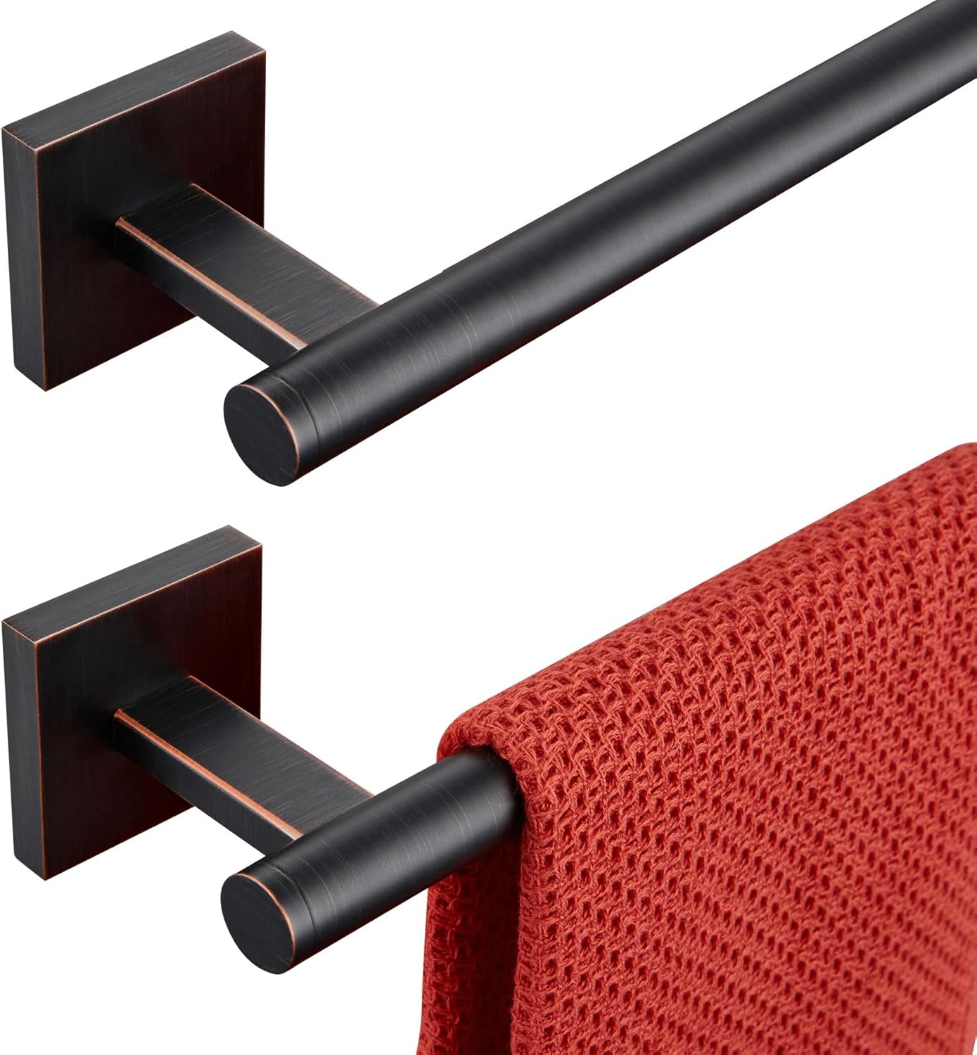 KOKOSIRI 24 Inch Bathroom Towel Bar Set for Modern Spaces