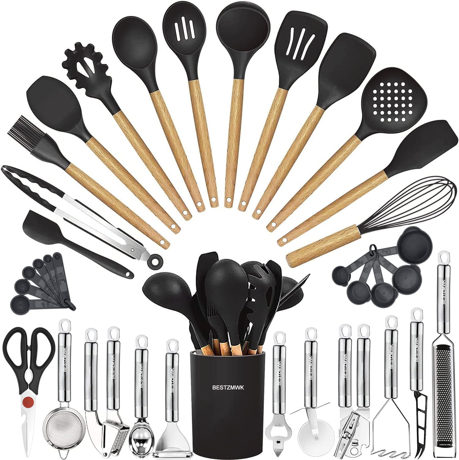 35 PCs Cooking Utensils Set for Perfect Kitchen Experience