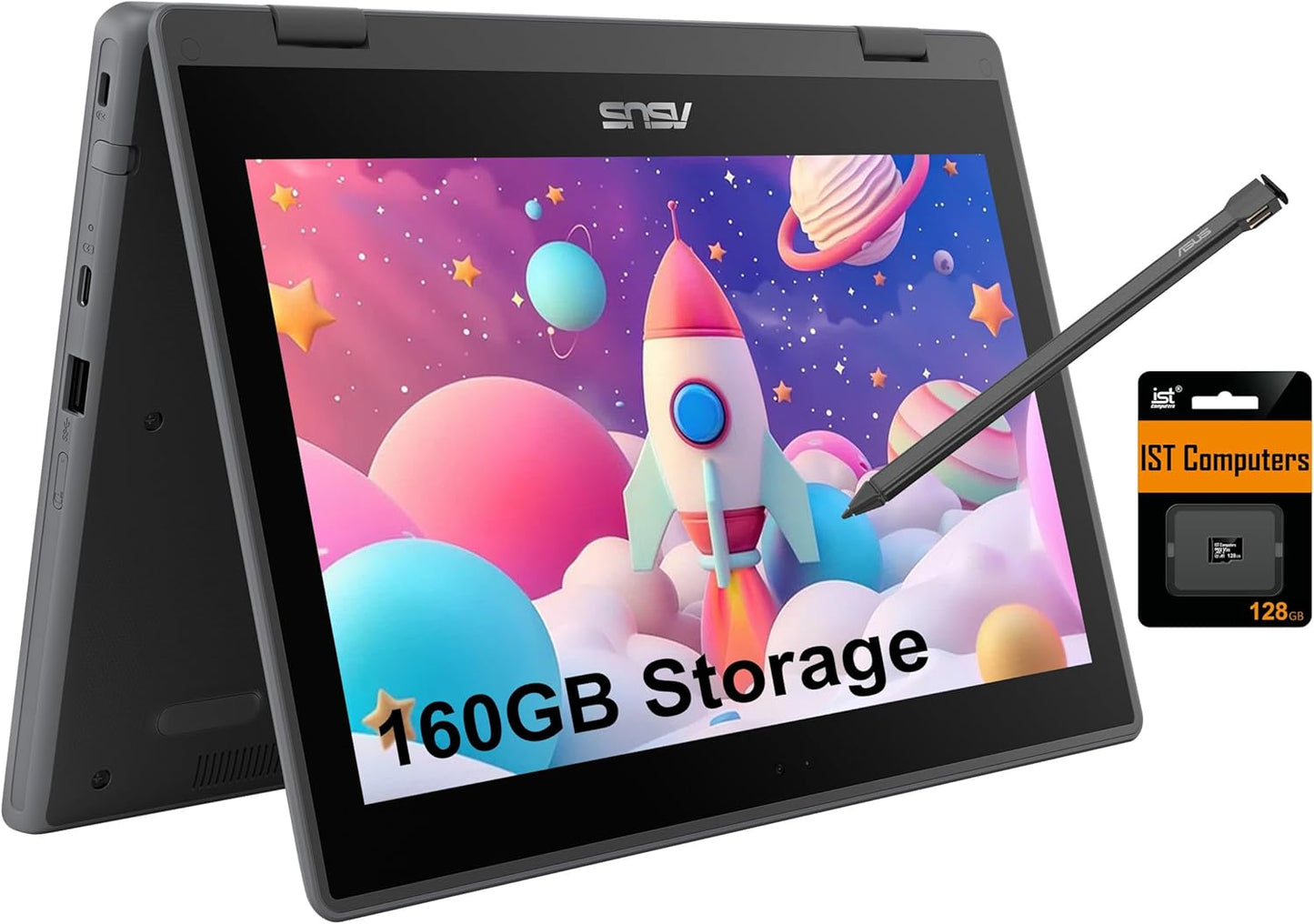 ASUS Chromebook Flip CR1 2-in-1 Laptop for Students & Home