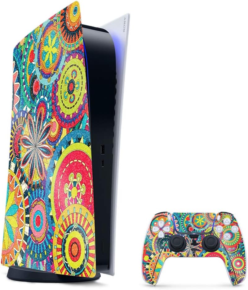 MightySkins Glossy Glitter Skin for PS5 Digital Edition Bundle