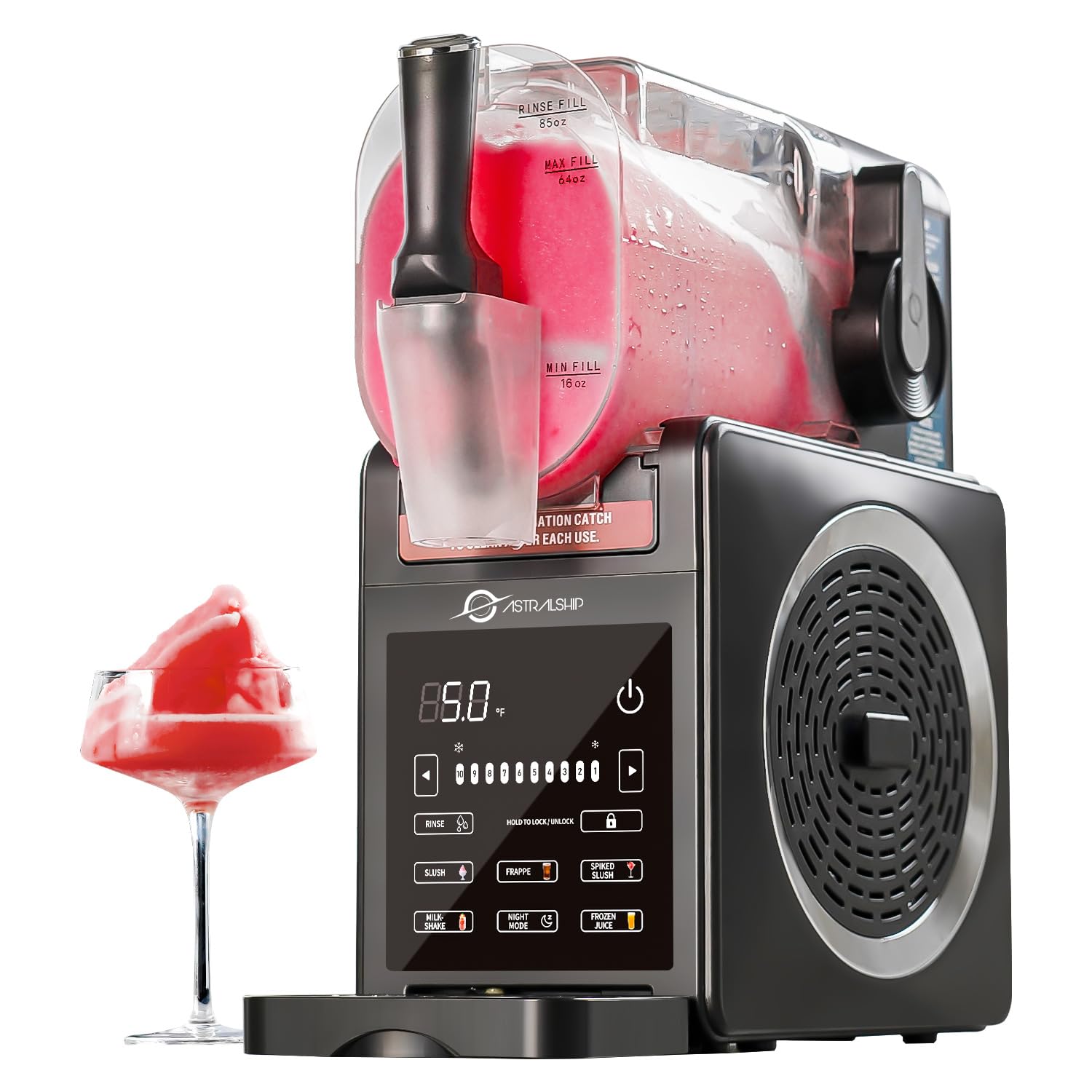 Slushie Machine for Home and Commercial Use with Smart Features