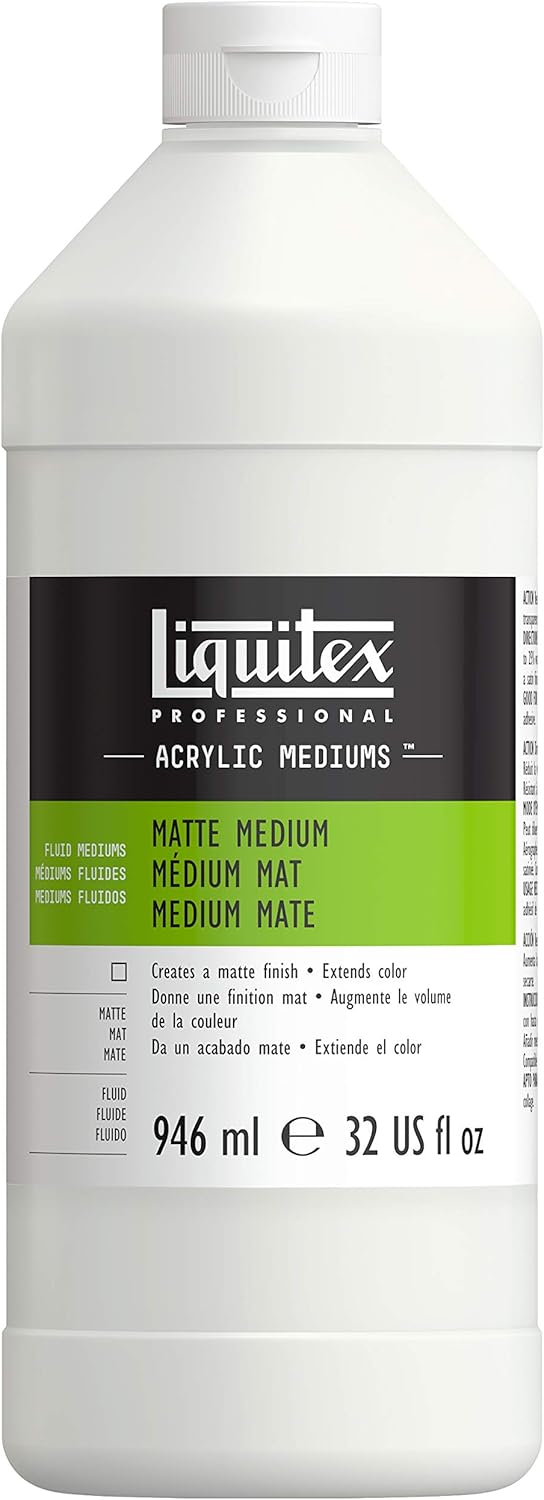 Liquitex Professional Matte Medium 946ml for Artists and Students