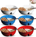 Just Crunch Anti-Soggy Cereal Bowl 6 Pack - Keeps Cereal Crisp