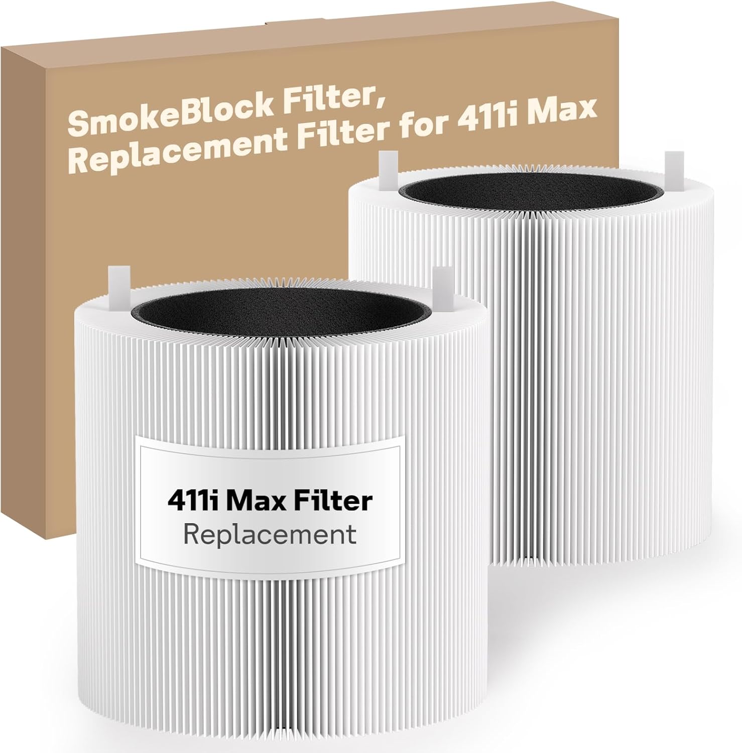 Leemone 411i Max SmokeBlock Replacement Filter for Air Purifiers