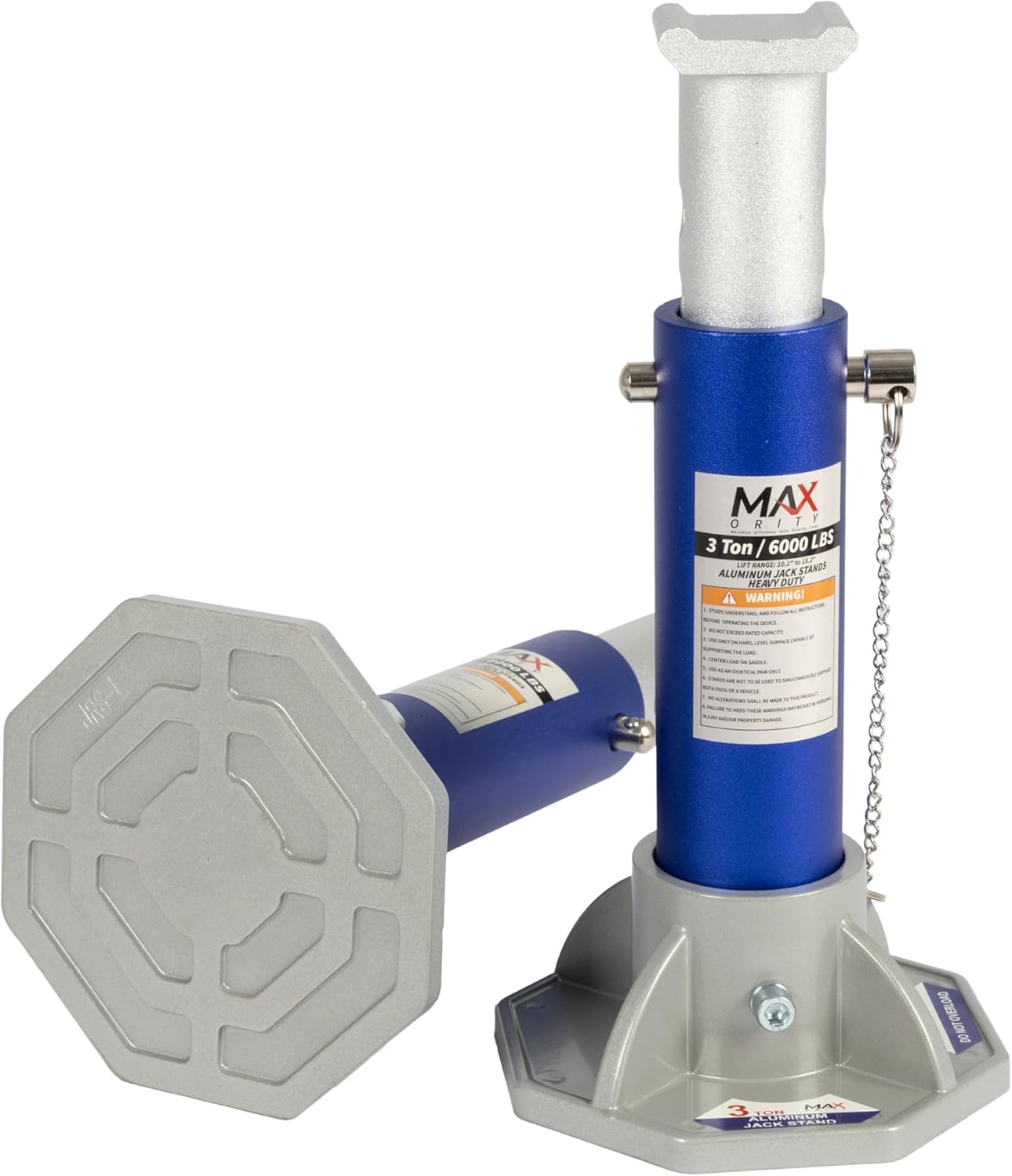 3-Ton High-Strength Aluminum Lightweight Jack Stands for Cars