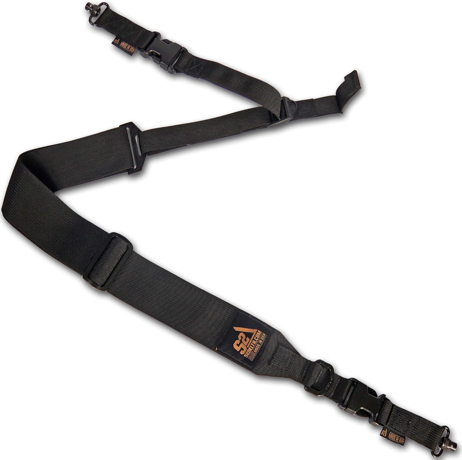USA Made Premium 2 Point Rifle Sling with Fast Adjustment