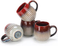 CosyCorner Ceramic Coffee Mugs Set 17 oz Large Cups - Generous