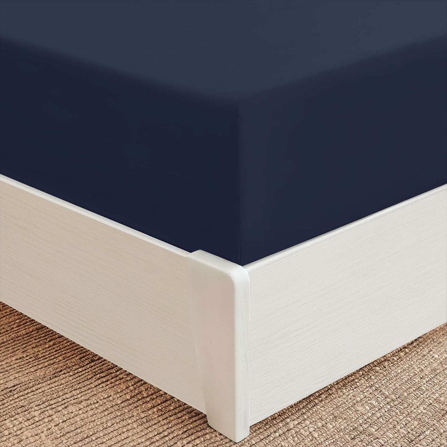 Mellanni Extra Deep Pocket Twin XL Fitted Sheet for Comfort