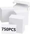 750 Pack Blank White PVC ID Cards CR80 30 Mil - Bulk Blank Photo ID