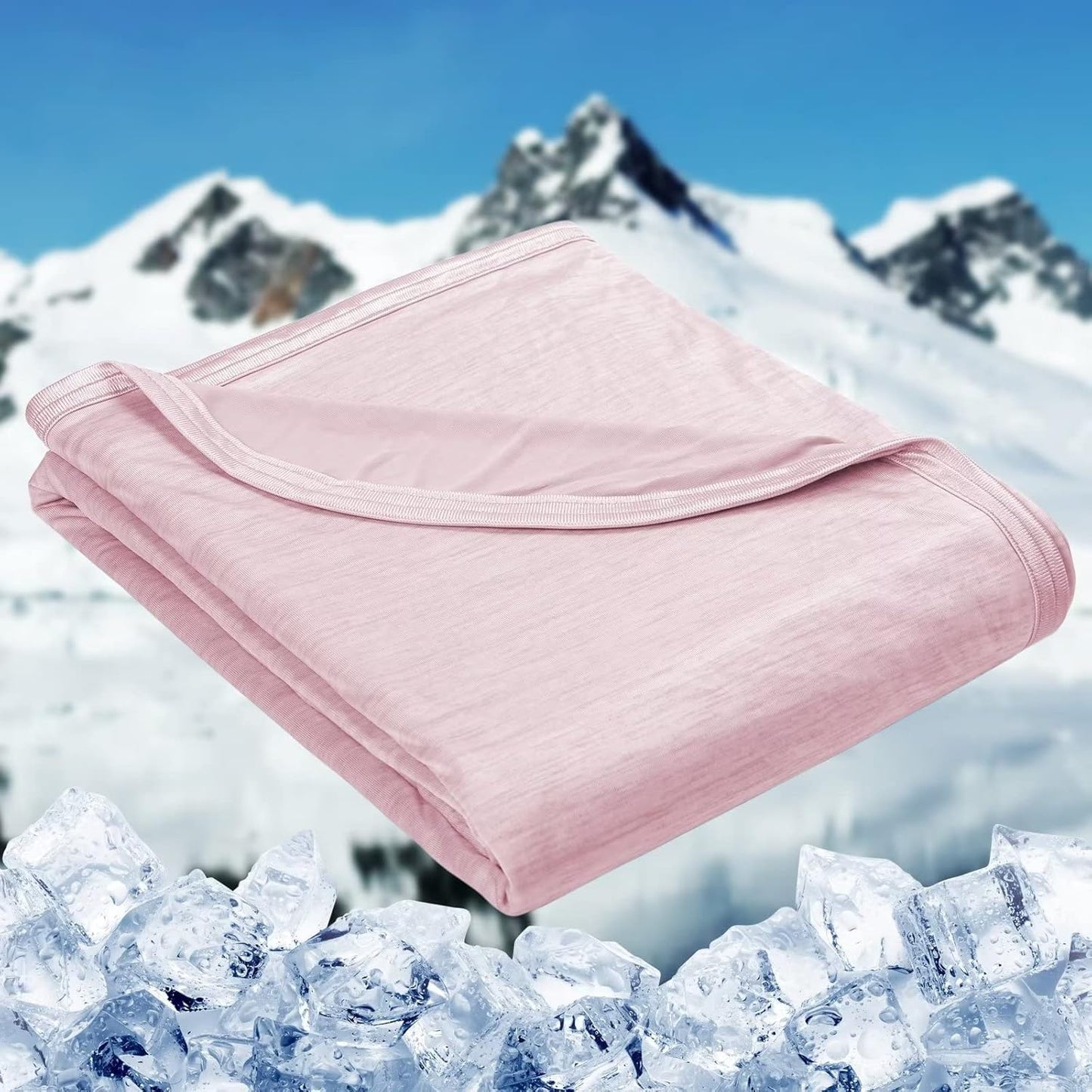 HOMFINE Cooling Blankets for Hot Sleepers - Lightweight Comfort