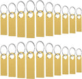 16GB USB Flash Drive 20 Pack - Sleek Metal Thumb Drives, Gold