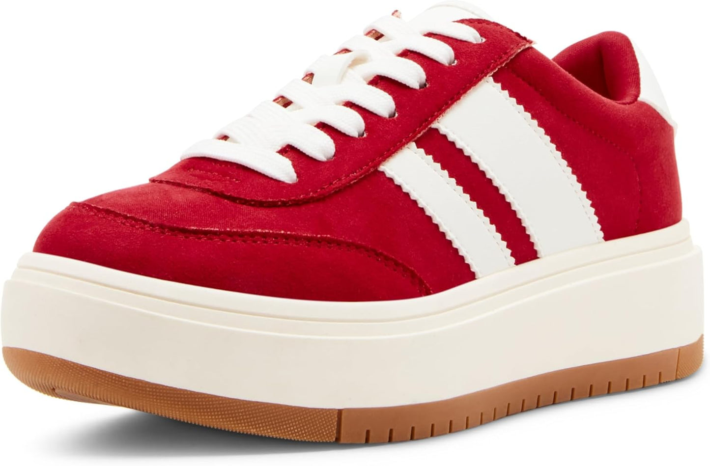 Madden Girl Womens Navida Fashion Sneaker with Striped Detailing