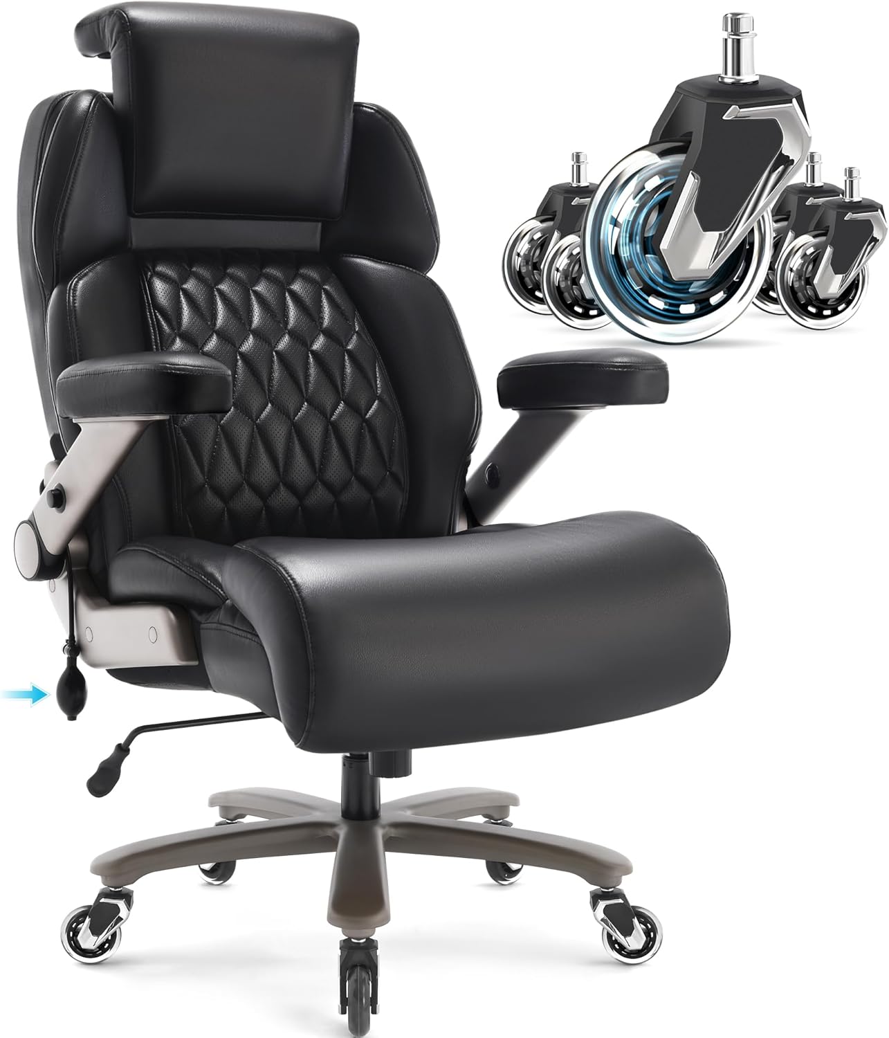 Big and Tall Office Chair 700lbs with Adjustable Features