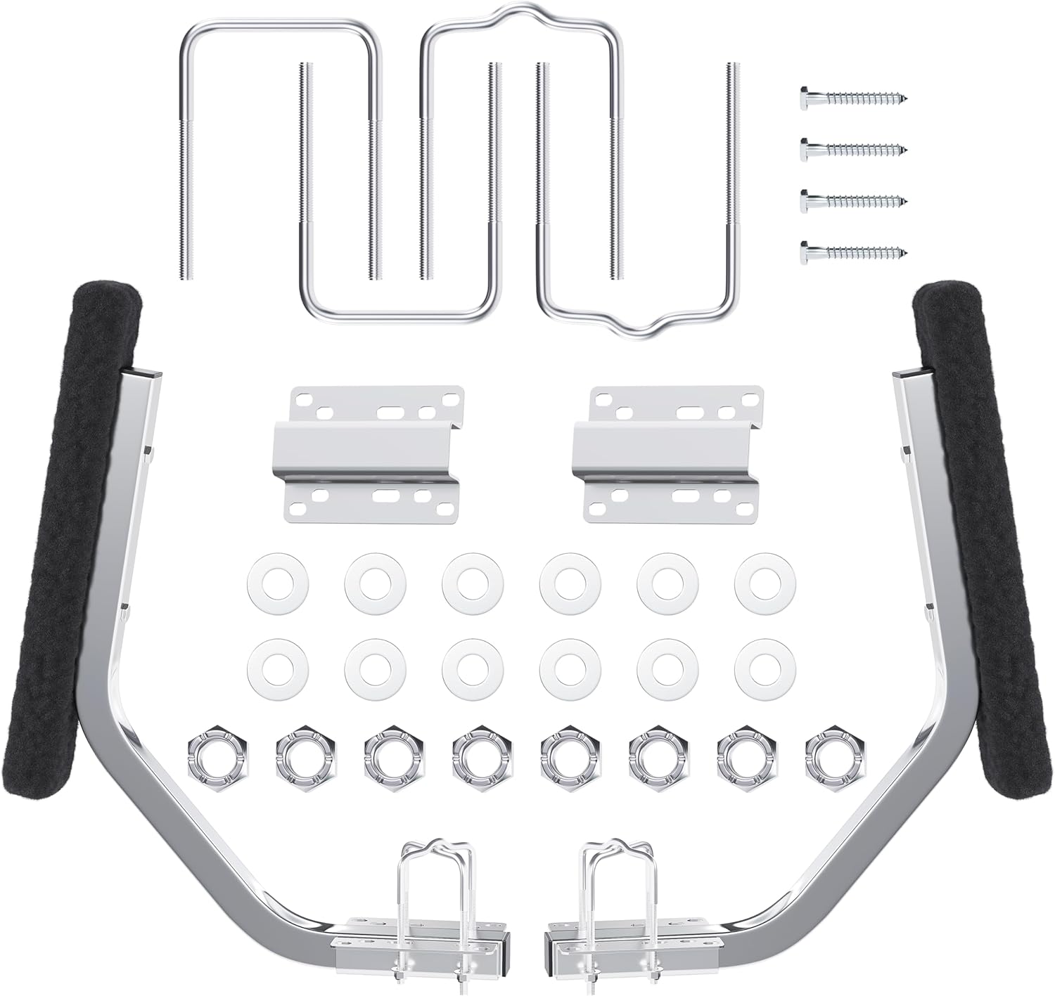 KUAFU 30 H Pontoon Boat Trailer Guide for Easy Loading