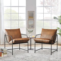 Accent Chair Set of 2 Mid Century Modern Comfy Reading Chairs - Cozy
