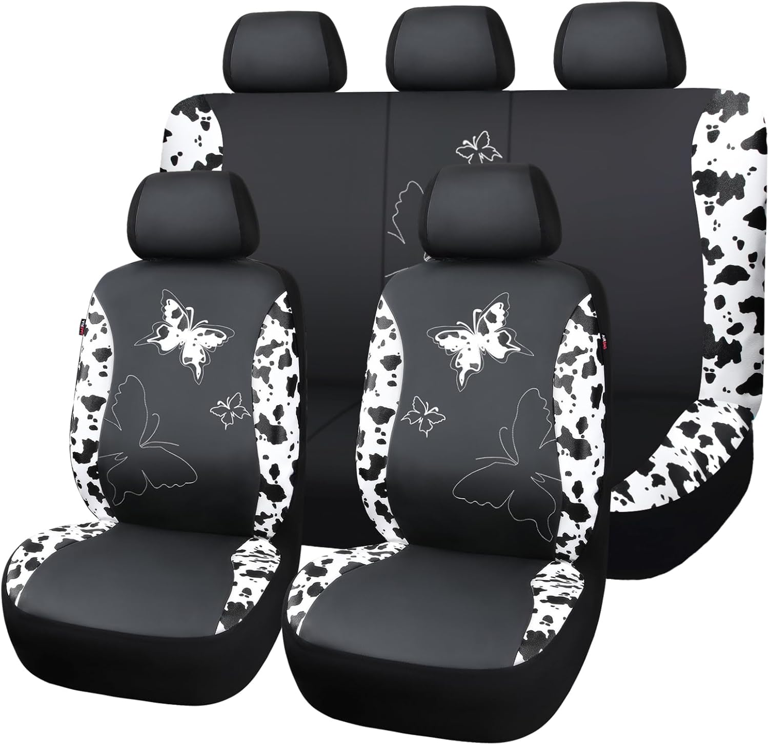 Flying Banner Butterfly Car Seat Covers Full Set for Women