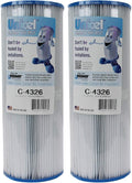 Unicel C-4326 25 Sq Ft Replacement Spa Filter Cartridge (2 Pack)
