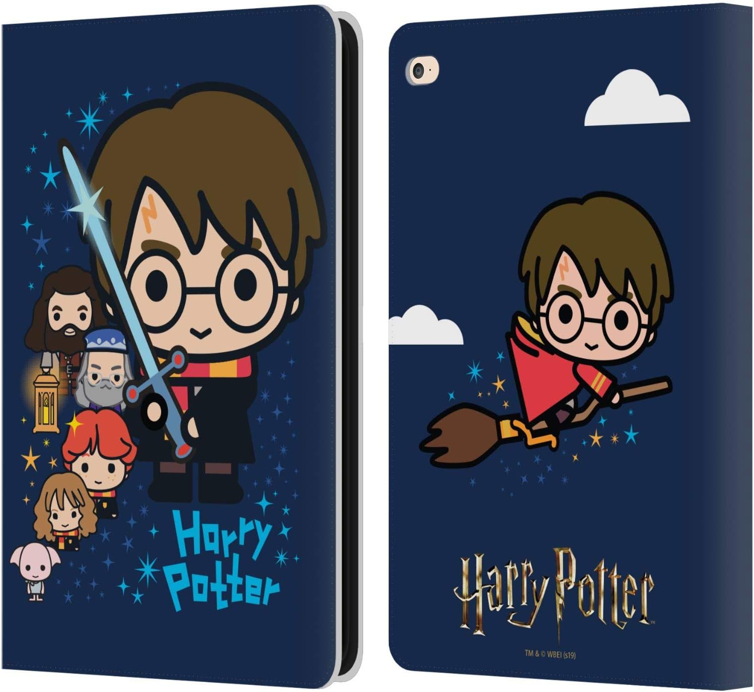 Harry Potter Characters Deathly Hallows I Leather Wallet Case