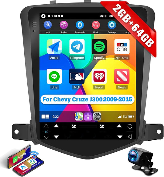 2G+64G Android 13 Car Stereo for Chevrolet Cruze 2009-2015
