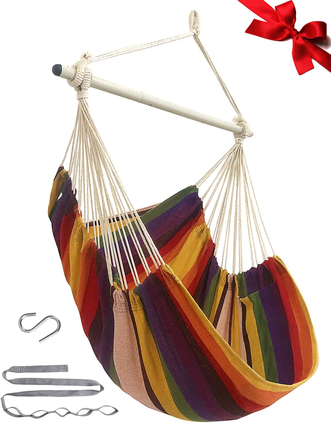 Max 500 Lbs Capacity: MIZTLI Indoor Hammock Chair