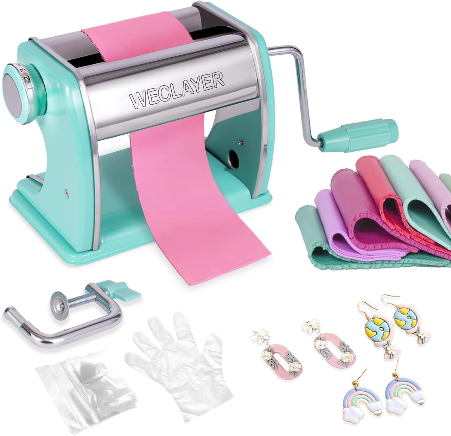 Polymer Clay Press Machine for Earring Making and Crafts