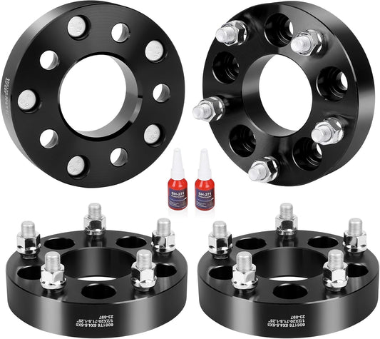 EZISOE 5x4.5 to 5x5 Wheel Adapters for Jeep and Ford