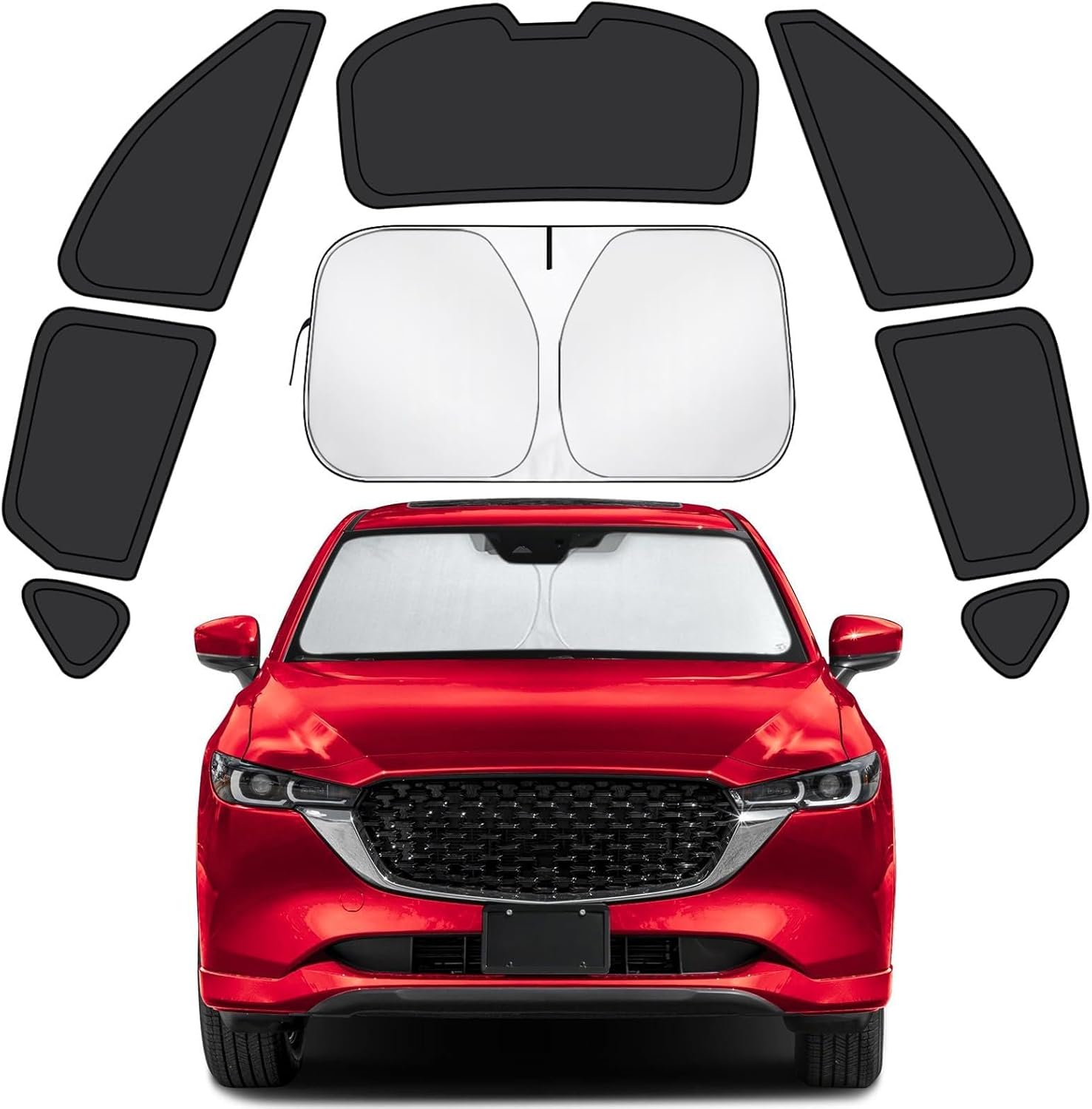 Custom Fit Car Window Shades for Mazda CX-5 2017-2025 Full Set